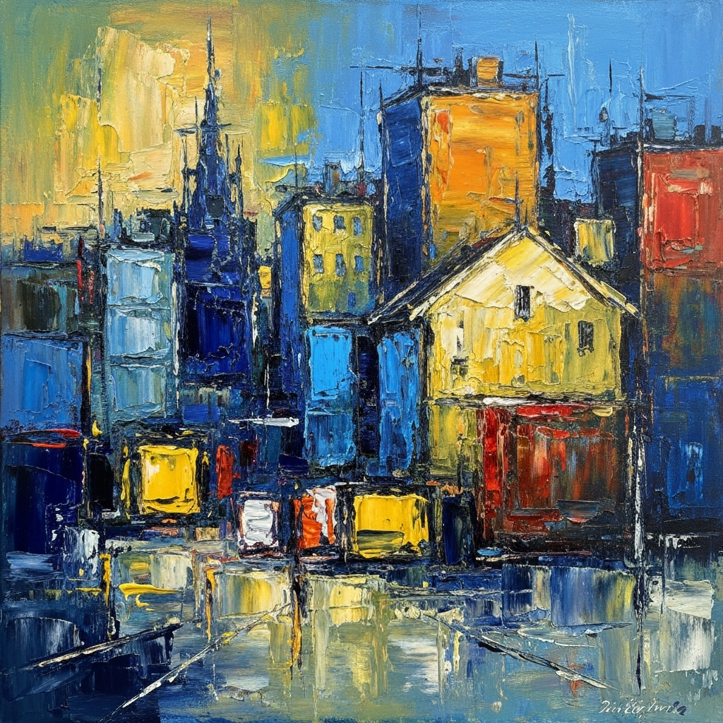 Vibrant Modern Wall Art Collection - RANDOMH3ROSinc