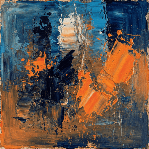 Abstract Neon Surge —Wall Art Print - RANDOMH3ROSinc