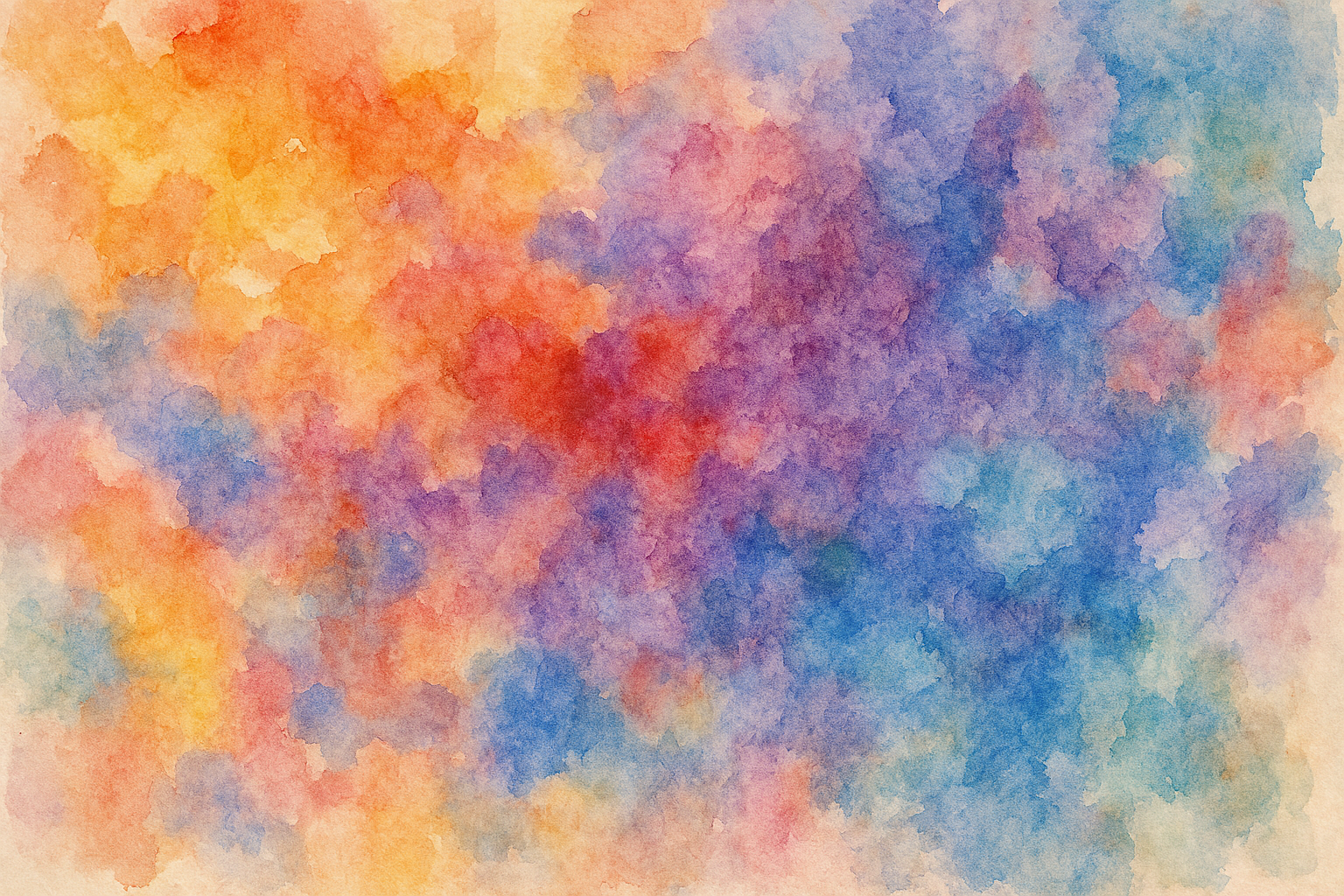 Wild Garden Bloom — Watercolor Wall Art Print RANDOMH3ROSinc