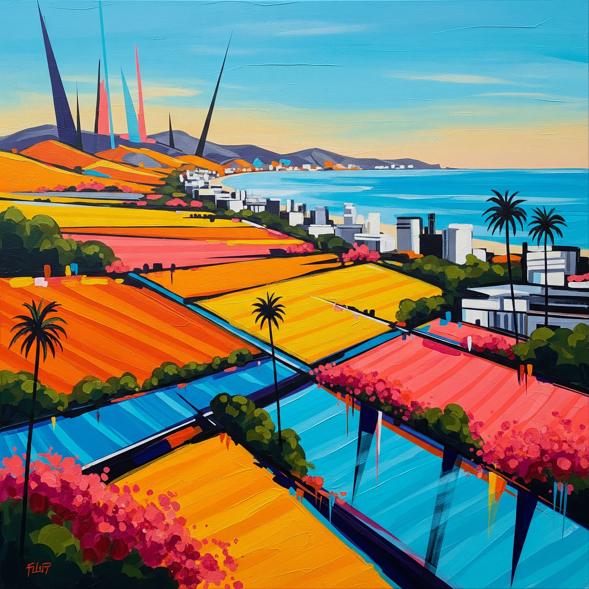 Windswept Shore — Seascape Wall Art Pr RANDOMH3ROSinc