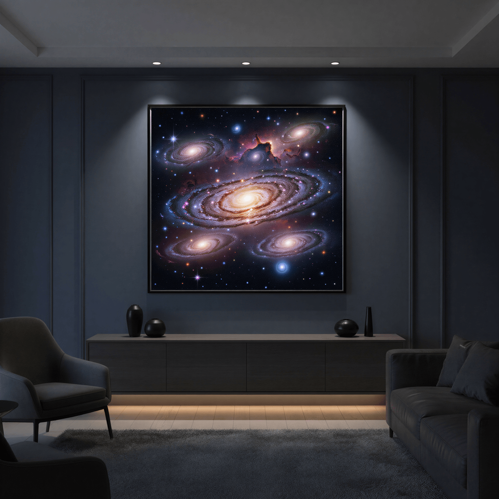 Celestial Fire Galaxy Core RANDOMH3ROSinc