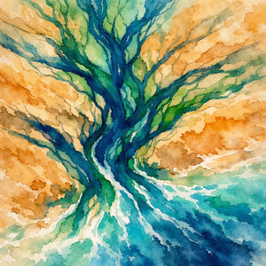 Watercolor Digital Art Print No. 3